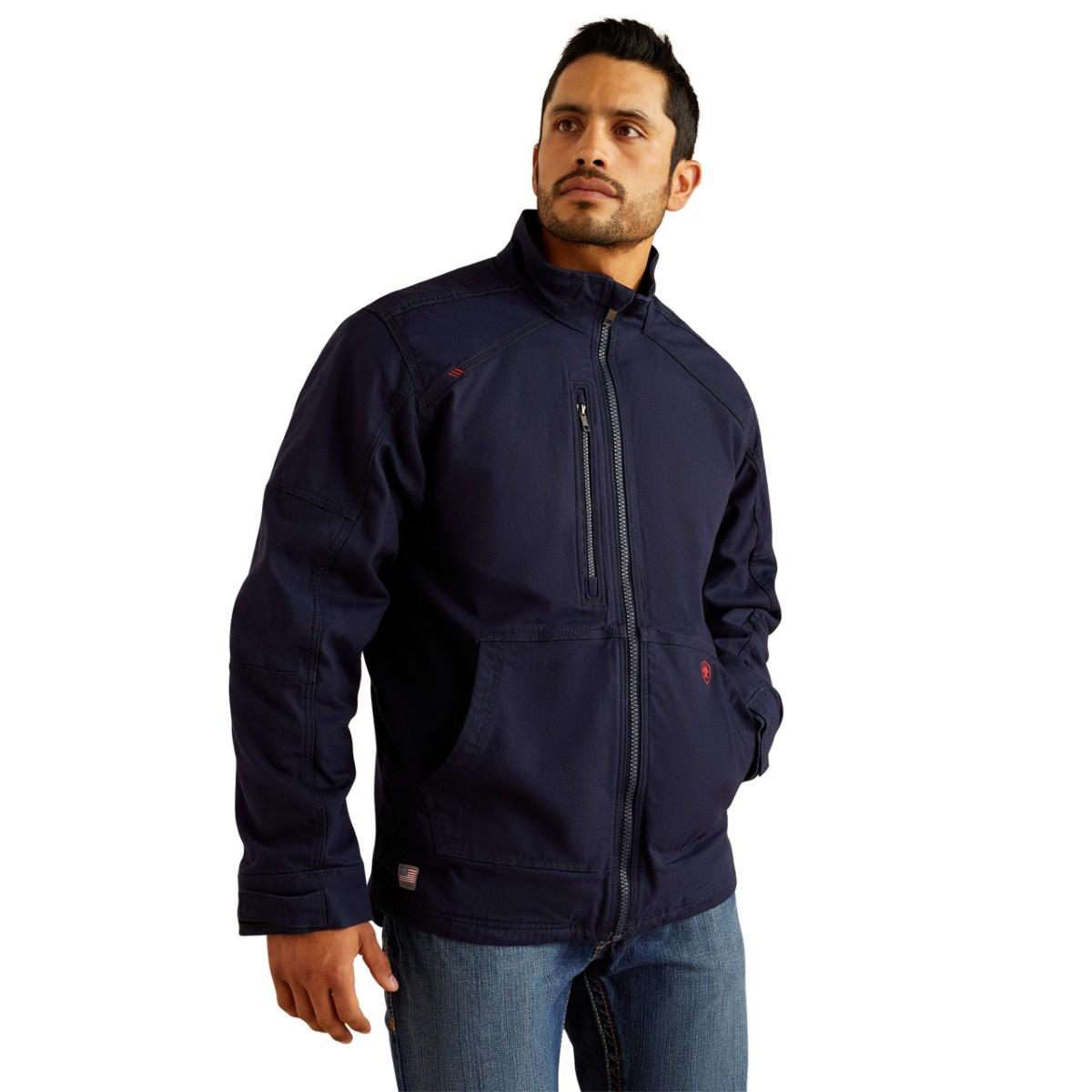 FR2 GOLF ジャケット ネイビー CORDURA® FR DuraLight Cordura Canvas Field Jacket in Navy